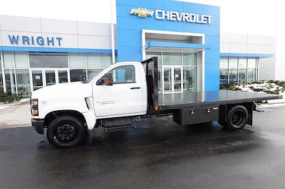 New 2024 Chevrolet Silverado 5500 Regular Cab Flatbed Truck for sale #A24T153 - photo 1