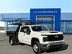 New 2025 Chevrolet Silverado 3500 Work Truck Crew Cab 4x4 9' 5" Knapheide Flatbed Truck for sale #M139150 - photo 1