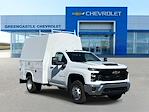New 2025 Chevrolet Silverado 3500 Work Truck Regular Cab 4x4 9' Knapheide Enclosed Service Body for sale #M354935 - photo 1