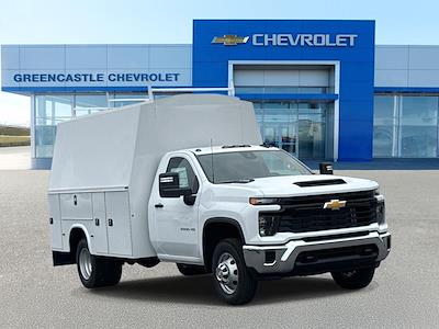 New 2025 Chevrolet Silverado 3500 Work Truck Regular Cab 4x4 11' 1" Knapheide Enclosed Service Body for sale #M354946 - photo 1