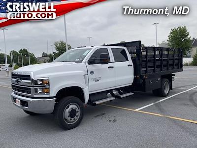 2023 Chevrolet Silverado 5500 Crew Cab DRW 4WD, Knapheide Value-Master X Stake CVS Stake Bed for sale #Q230463 - photo 1