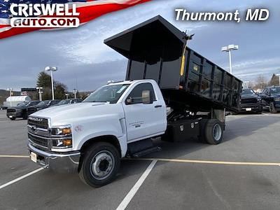 New 2024 Chevrolet Silverado 5500 Work Truck Regular Cab 2WD 12' PJ's Landscape Dump for sale #Q240388 - photo 1