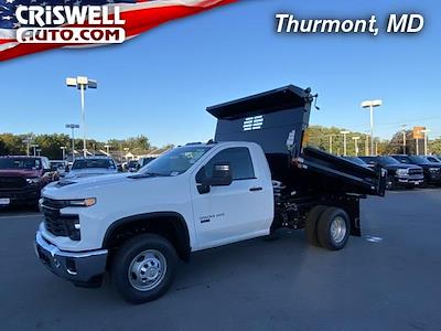 2024 Chevrolet Silverado 3500 Regular Cab 4WD, Dejana Truck & Utility Equipment DynaPro Dump Body Dump Truck for sale #Q240607 - photo 1