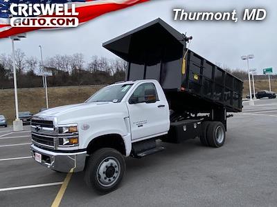 New 2024 Chevrolet Silverado 5500 Work Truck Regular Cab 4WD 12' PJ's Landscape Dump for sale #Q240696 - photo 1