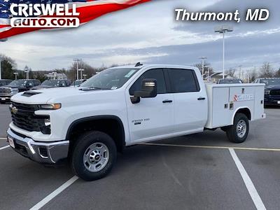 New 2025 Chevrolet Silverado 3500 Work Truck Crew Cab 4WD 9' Reading Service Truck for sale #Q250260 - photo 1