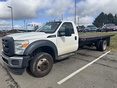 2016 Ford F-550 Regular Cab DRW RWD Fallsway Equipment Flatbed Truck for sale #12243621 - photo 1