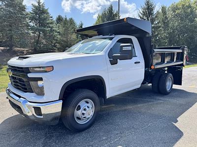 New 2025 Chevrolet Silverado 3500 Regular Cab 4x4 9' Galion Steel Dump Truck for sale #12252190 - photo 1