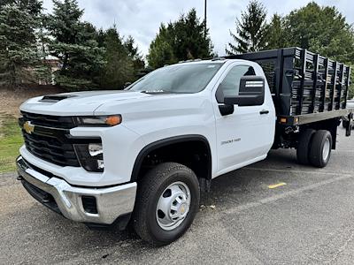 New 2025 Chevrolet Silverado 3500 Regular Cab 12' 5" Knapheide Stake Bed with Liftgate for sale #12254090 - photo 1