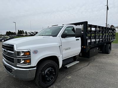 2024 Chevrolet Silverado 6500 Regular Cab DRW 4x2, Knapheide Heavy-Hauler Junior Stake Stake Bed for sale #FLRH692659 - photo 1