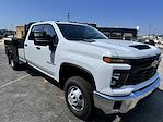 New 2025 Chevrolet Silverado 3500 Work Truck Crew Cab 4x4 9' 4" Knapheide Steel Flatbed Truck with Gooseneck Hitch for sale #FLSF141026 - photo 4