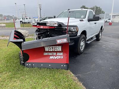 2024 Ram 3500 Regular Cab SRW 4x4, Western Plow Truck for sale #D240072 - photo 1