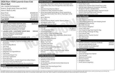 New 2026 Ram 1500 - photo 1