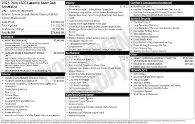 New 2026 Ram 1500 - photo 1