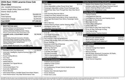 New 2026 Ram 1500 - photo 1