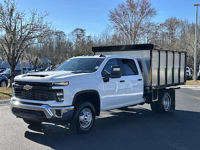 2024 Chevrolet Silverado 3500 Crew Cab DRW 4x4, Reading Action Fabrication Landscape Dump for sale #CR47876 - photo 1