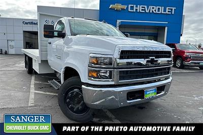 2023 Chevrolet Silverado 5500 Regular Cab DRW RWD, Marathon Flatbed Truck for sale #23T1031 - photo 1