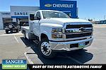 2023 Chevrolet Silverado 5500 Regular Cab DRW RWD, Flatbed Truck for sale #23T1050 - photo 1