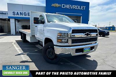 2023 Chevrolet Silverado 5500 Regular Cab DRW RWD, Marathon Flatbed Truck for sale #23T1057 - photo 1