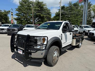 Used 2019 Ford F-450 XL Regular Cab 4WD Flatbed Truck for sale #6Q011A - photo 1