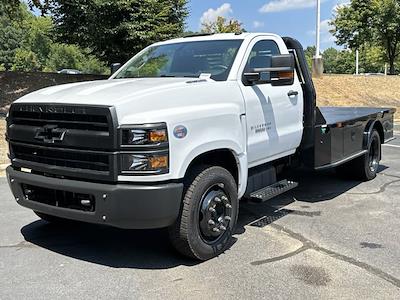 2024 Chevrolet Silverado 5500 Regular Cab DRW RWD Bedrock Flatbed Truck for sale #CR54993 - photo 1