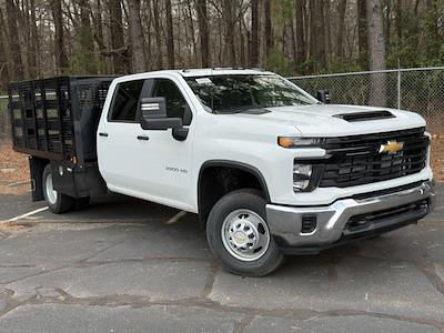 New 2024 Chevrolet Silverado 3500 Work Truck Crew Cab RWD Stake Bed for sale #CR55372 - photo 1