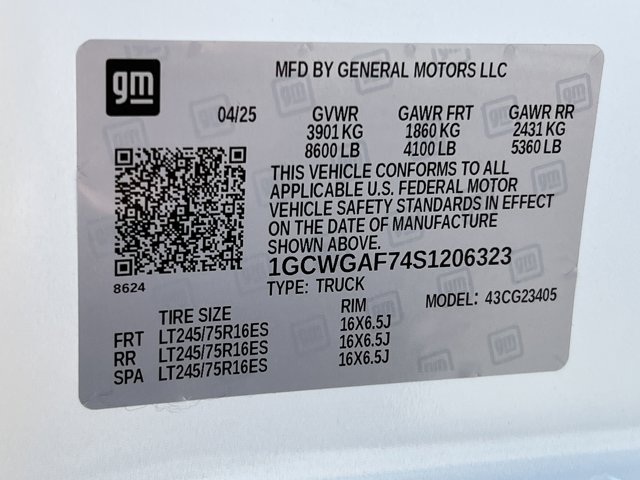 New 2025 Chevrolet Express 2500 - photo 35