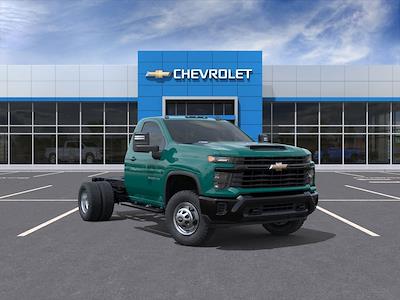 New 2025 Chevrolet Silverado 3500 Work Truck Regular Cab 4x4 60 CA Cab Chassis for sale #25215 - photo 1