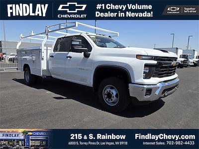 New 2025 Chevrolet Silverado 3500 Crew Cab Royal 40-VDO-108 9' Service Truck for sale #158429 - photo 1