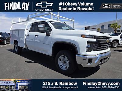 New 2025 Chevrolet Silverado 2500 Double Cab Royal 40-VO-98XP 8' 2" Service Truck for sale #192318 - photo 1