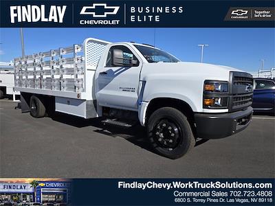 2024 Chevrolet Silverado 5500 Regular Cab DRW RWD, Stake Bed for sale #356066 - photo 1