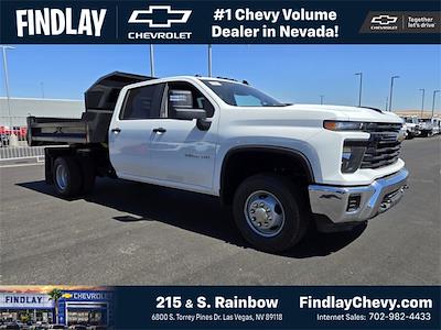 New 2024 Chevrolet Silverado 3500 Crew Cab 4x4 9' Monroe Truck Equipment Steel Dump Truck for sale #419206 - photo 1