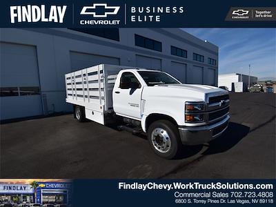 2023 Chevrolet Silverado 5500 Regular Cab DRW RWD, Royal Truck Body Stake Bed for sale #540781 - photo 1