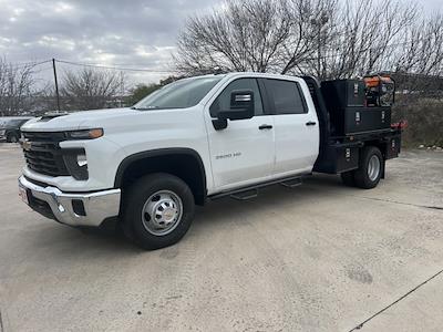 2024 Chevrolet Silverado 3500 Crew Cab DRW 4WD Flatbed Truck for sale #CR5996 - photo 1