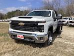 New 2024 Chevrolet Silverado 3500 Work Truck Regular Cab 4WD 9' 6" Knapheide Steel Flatbed Truck with Gooseneck Hitch for sale #CR7683 - photo 3