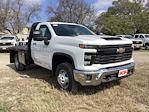 New 2024 Chevrolet Silverado 3500 Work Truck Regular Cab 4WD 9' 6" Knapheide Steel Flatbed Truck with Gooseneck Hitch for sale #CR7683 - photo 6