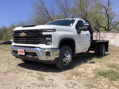 New 2024 Chevrolet Silverado 3500 Work Truck Regular Cab 4WD 11' 6" Knapheide Steel Flatbed Truck for sale #CR7734 - photo 1
