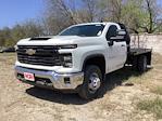 New 2024 Chevrolet Silverado 3500 Work Truck Regular Cab 4WD 11' 6" Knapheide Steel Flatbed Truck for sale #CR7734 - photo 3