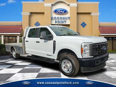 Used 2024 Ford F-350 Crew Cab Flatbed Truck for sale #RED12449 - photo 1