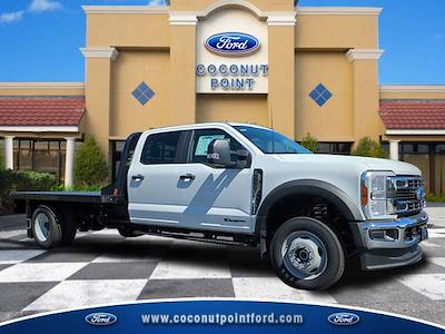 2026 Ford F-550 Crew Cab DRW 4WD CM Truck Beds Flatbed Truck for sale #TEC24338 - photo 1