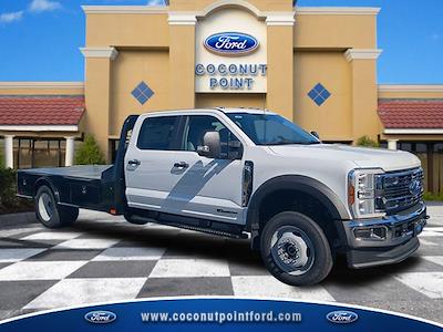 New 2026 Ford F-550 Crew Cab Steel Flatbed Truck for sale #TEC93448 - photo 1