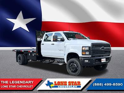 New 2024 Chevrolet Silverado 5500 Work Truck Crew Cab 4WD Flatbed Truck for sale #RH417356 - photo 1