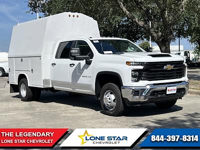 New 2025 Chevrolet Silverado 3500 Work Truck Crew Cab 4WD Enclosed Service Body for sale #SF184650 - photo 1