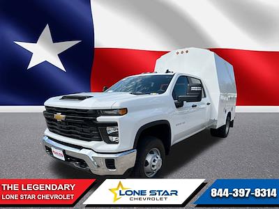 New 2025 Chevrolet Silverado 3500 Work Truck Crew Cab 4WD Enclosed Service Body for sale #SF184679 - photo 1