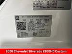 New 2026 Chevrolet Silverado 2500 Custom Crew Cab for sale #1125569 - photo 26