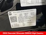 New 2026 Chevrolet Silverado 2500 High Country Crew Cab for sale #1135708 - photo 25