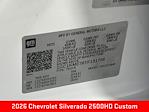 New 2026 Chevrolet Silverado 2500 Custom Crew Cab for sale #F131706 - photo 25
