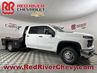New 2025 Chevrolet Silverado 3500 Work Truck Crew Cab 4WD Flatbed Truck for sale #F153968 - photo 1
