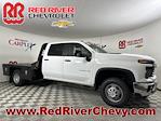 New 2025 Chevrolet Silverado 3500 Work Truck Crew Cab 4WD Flatbed Truck for sale #F153968 - photo 1