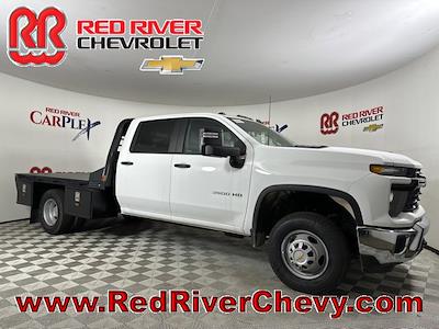 New 2025 Chevrolet Silverado 3500 Work Truck Crew Cab 4WD Flatbed Truck for sale #F154018 - photo 1