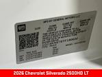 New 2026 Chevrolet Silverado 2500 LT Crew Cab for sale #F180620 - photo 26